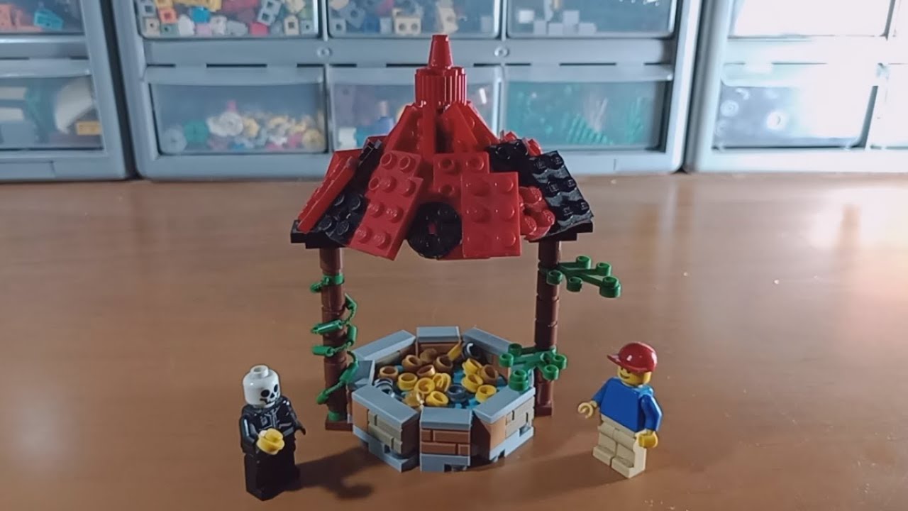 Como hacer un pozo de los deseos LEGO (Mr :P)