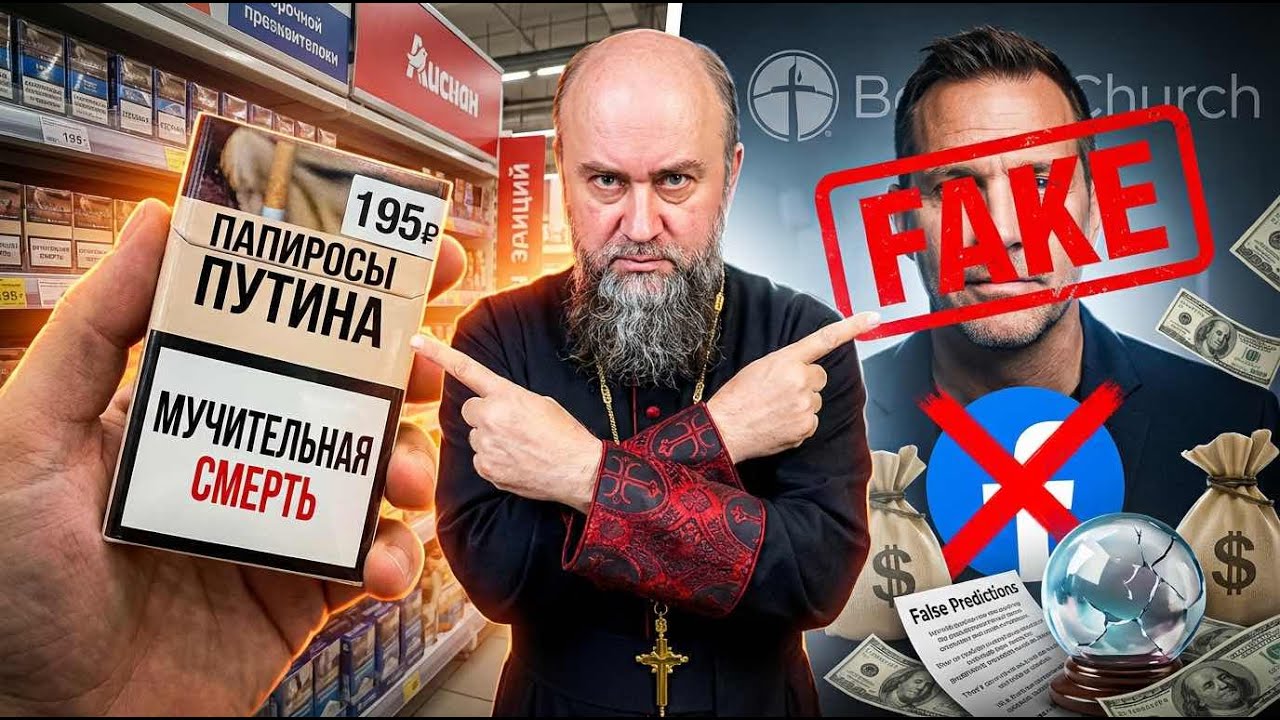 Убийственные папиросы Путина в магазинах России | Разоблачение лжепророка Шона Больца