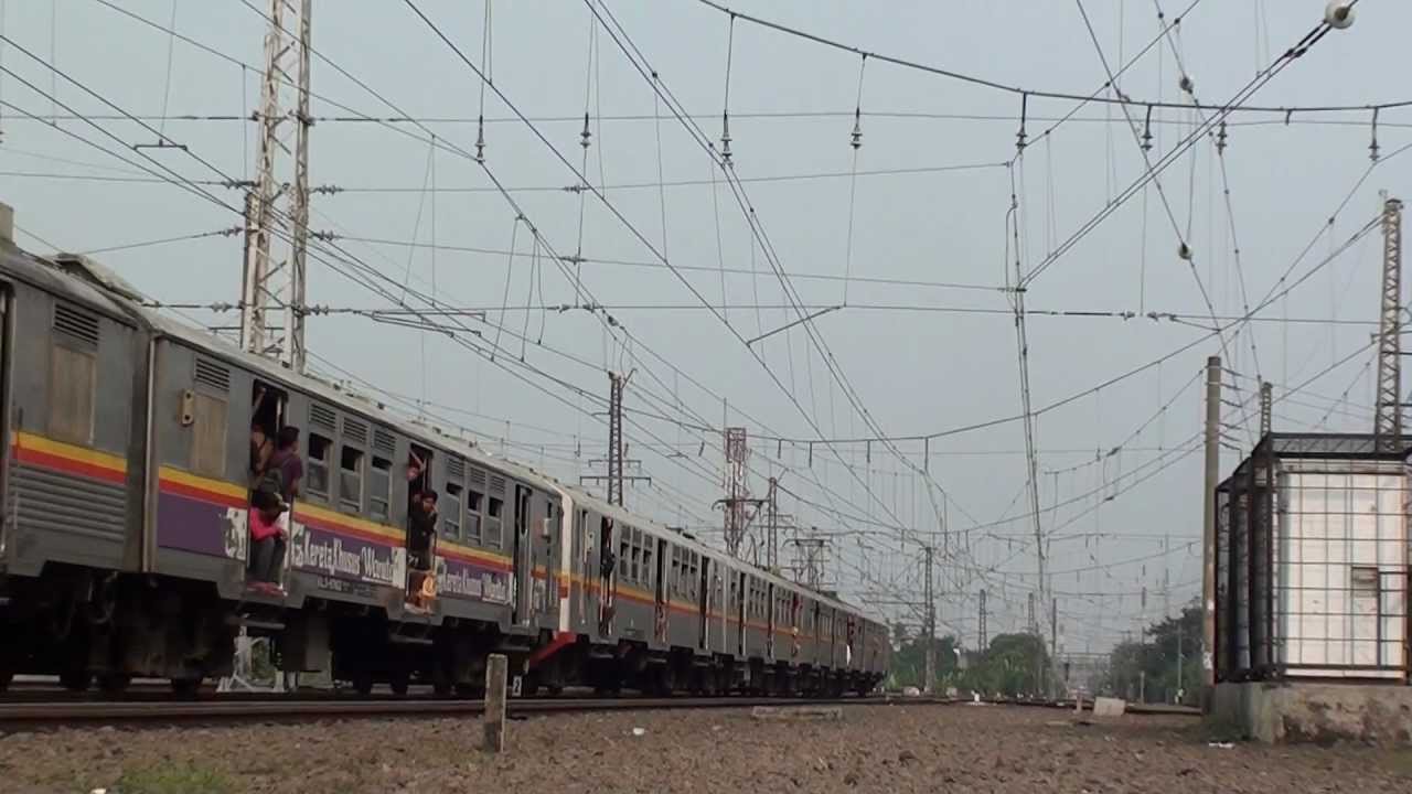 KRL JABOTABEK 元JR東日本203系・Rheostatic・東急8000系　Manggarai駅発着
