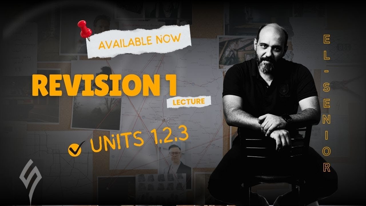 ( EL-SENIOR) Revision- unit 1,2,3- secondary 3/ مستر سامي سمير - مراجعة الوحدة 1-2- 3 ثانوي