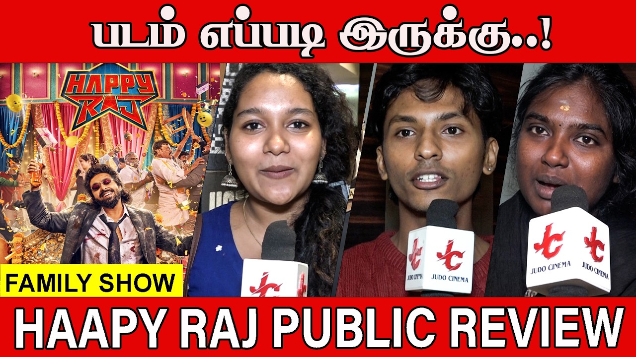 Happy Raj Special Show Response | GV Prakash | Happy Raj Movie Review
