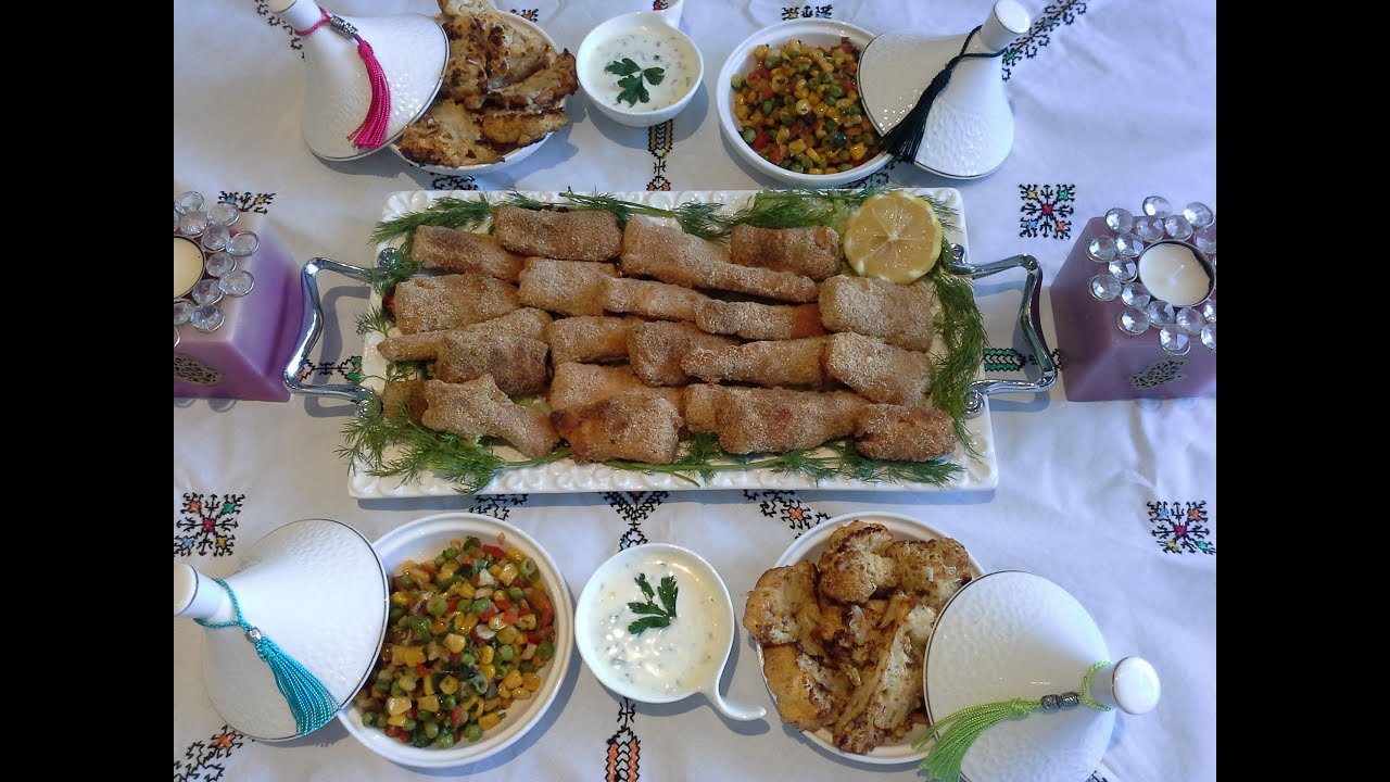 وجبة متكاملة بالسمك والخضر ولااروع😊الي كنتي حايرة شنوا توجدي للغداء أو العشاء 😉