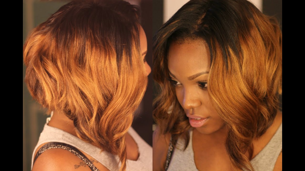 How I: Cut & Razored My Ombre Bob