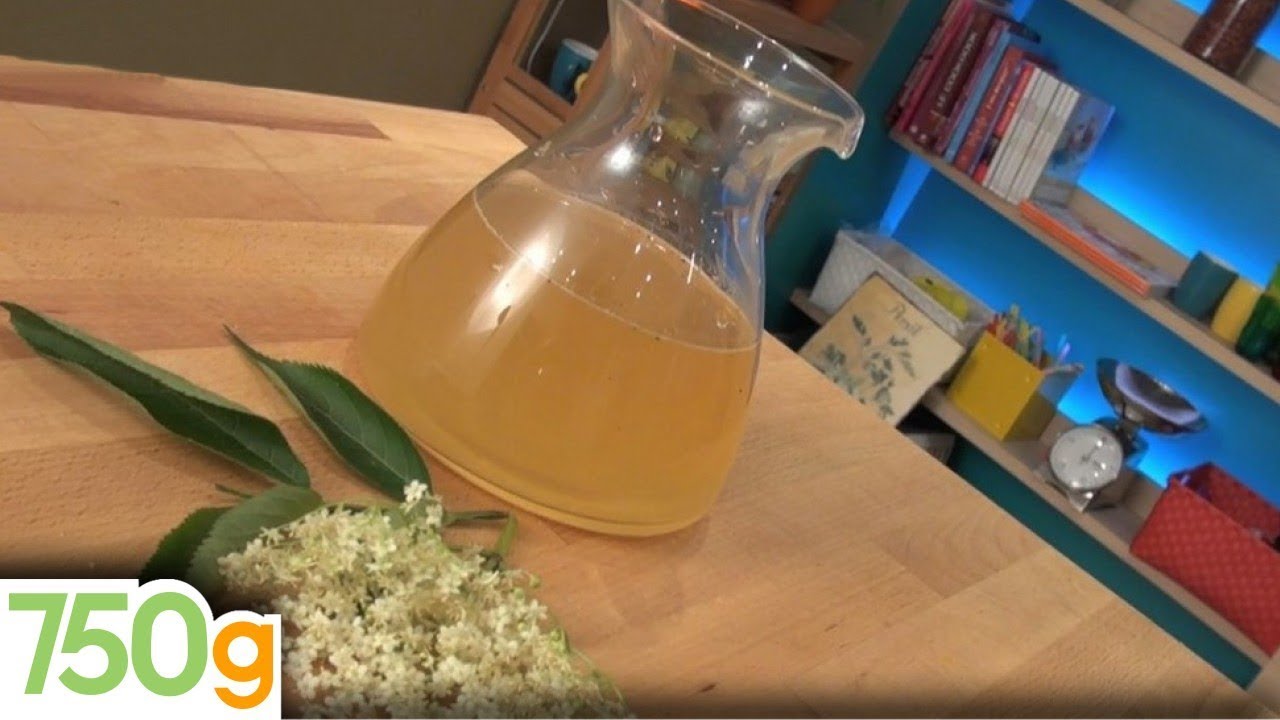 Recette de Sirop de fleur de sureau maison - 750g