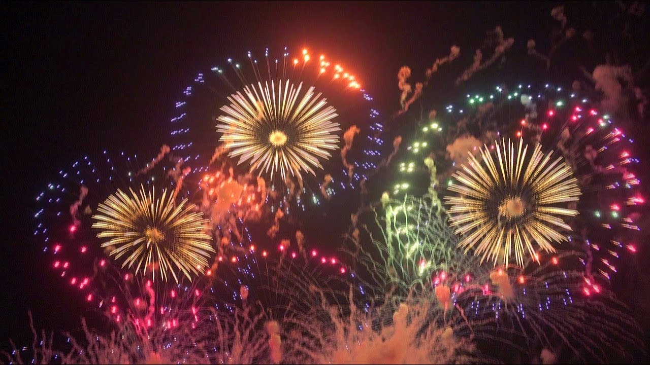 【4K】2018 うつのみや花火大会 グランドフィナーレ♪
