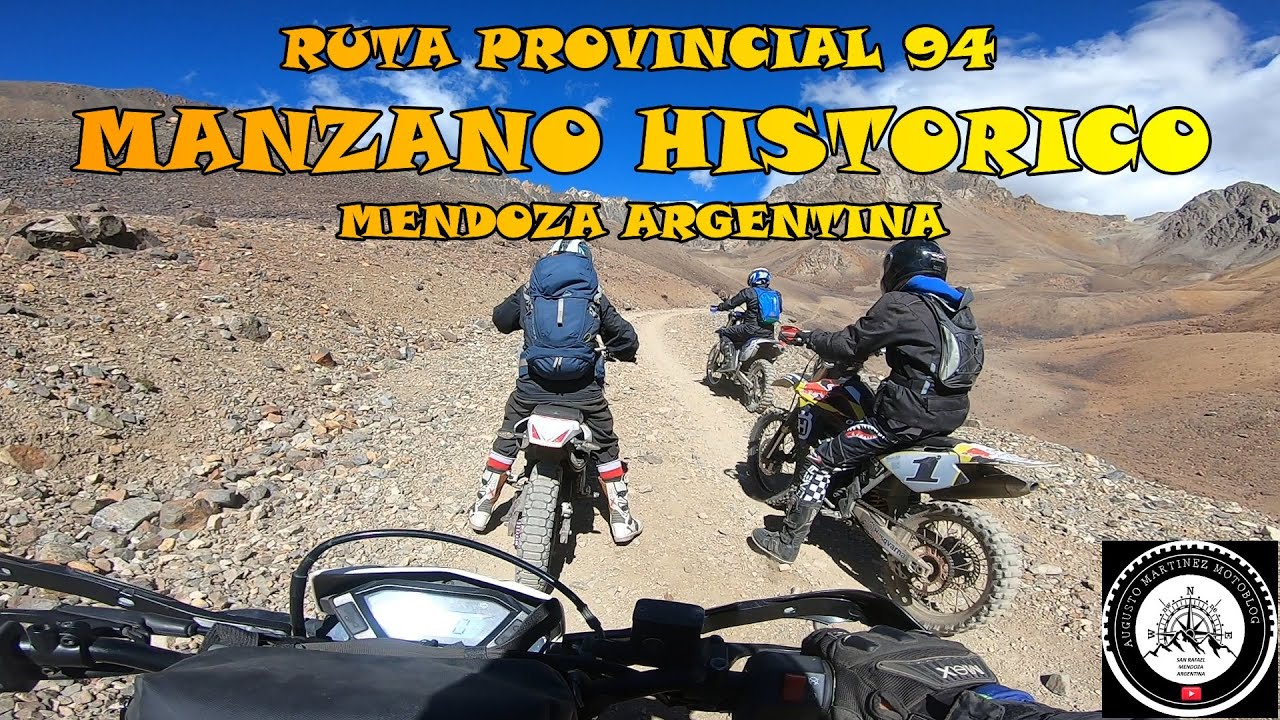 RUTA PROV 94 MANZANO HISTORICO TUNUYAN MENDOZA VENTANA PORTILLO ARGENTINO CORDILLERA DE LOS ANDES