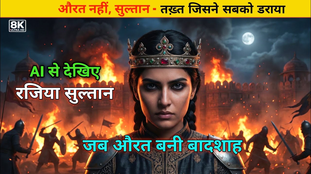 रज़िया सुल्तान | औरत नहीं, सुल्तान | Medieval India की सबसे ख़ौफ़नाक शासक | History Documentary