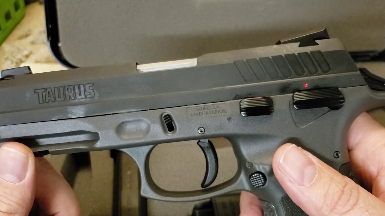 Taurus TH9 9mm 17+1 unboxing!!!