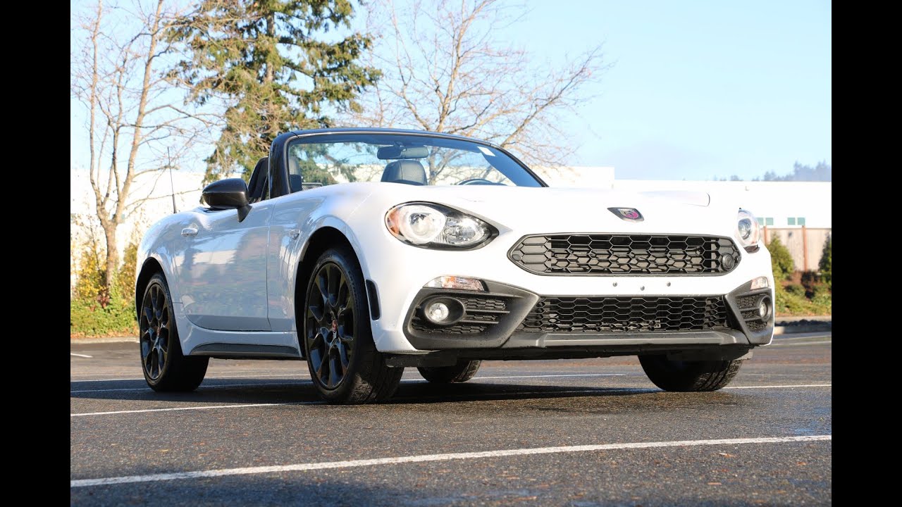 The 2017 FIAT 124 Spider Elaborazione Abarth is Better than the Miata in Certain Ways