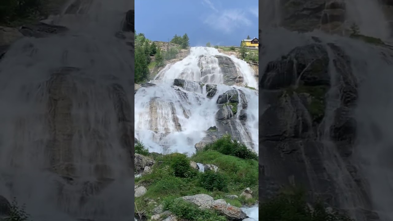 Cascata del Toce, hiking in Val Formazza Italia