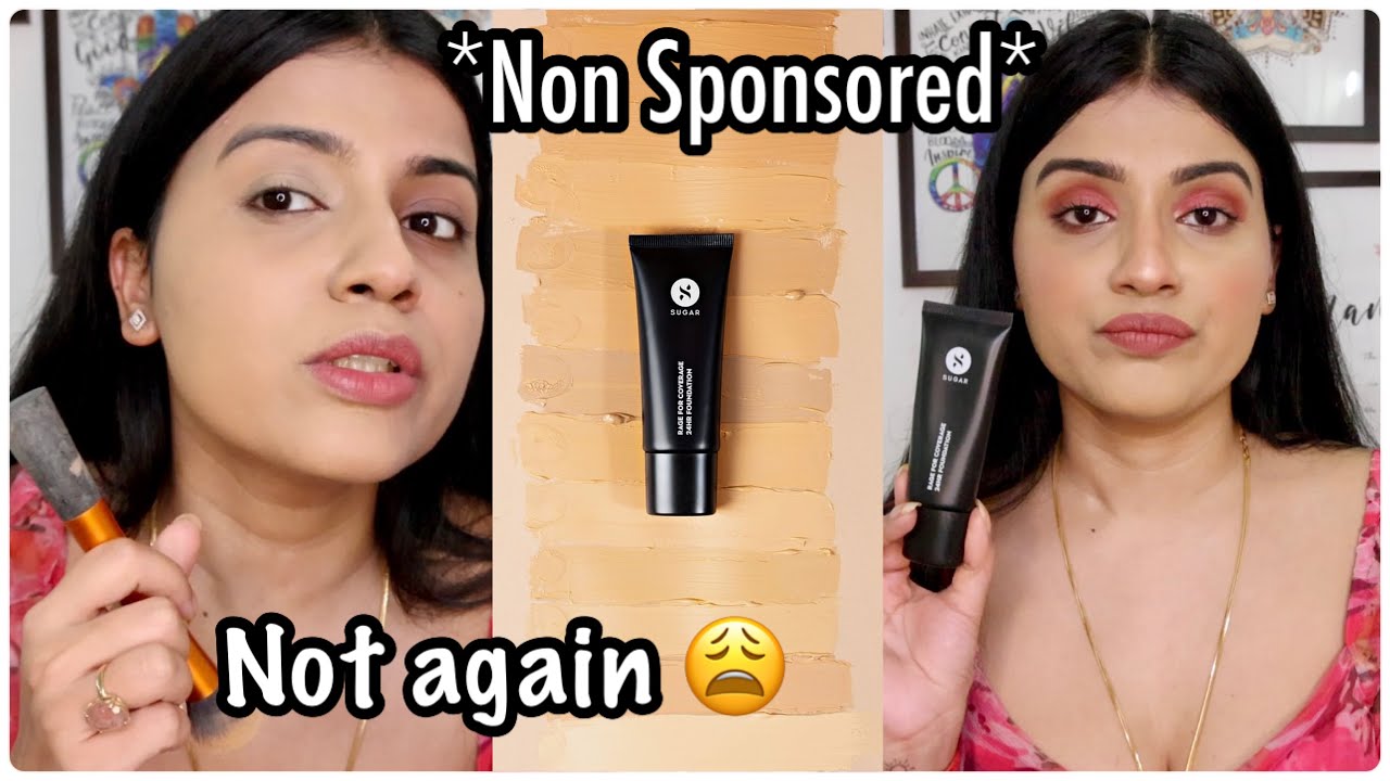 SUGAR RAGE FOR COVERAGE FOUNDATION REVIEW | Sugar Rage for Coverage 24 Hr Foundation 20 Galao
