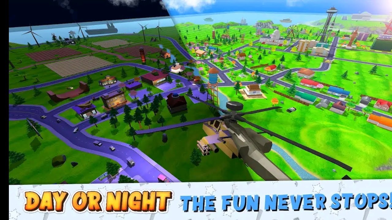 The fun never stops ( Dude Theft Wars )