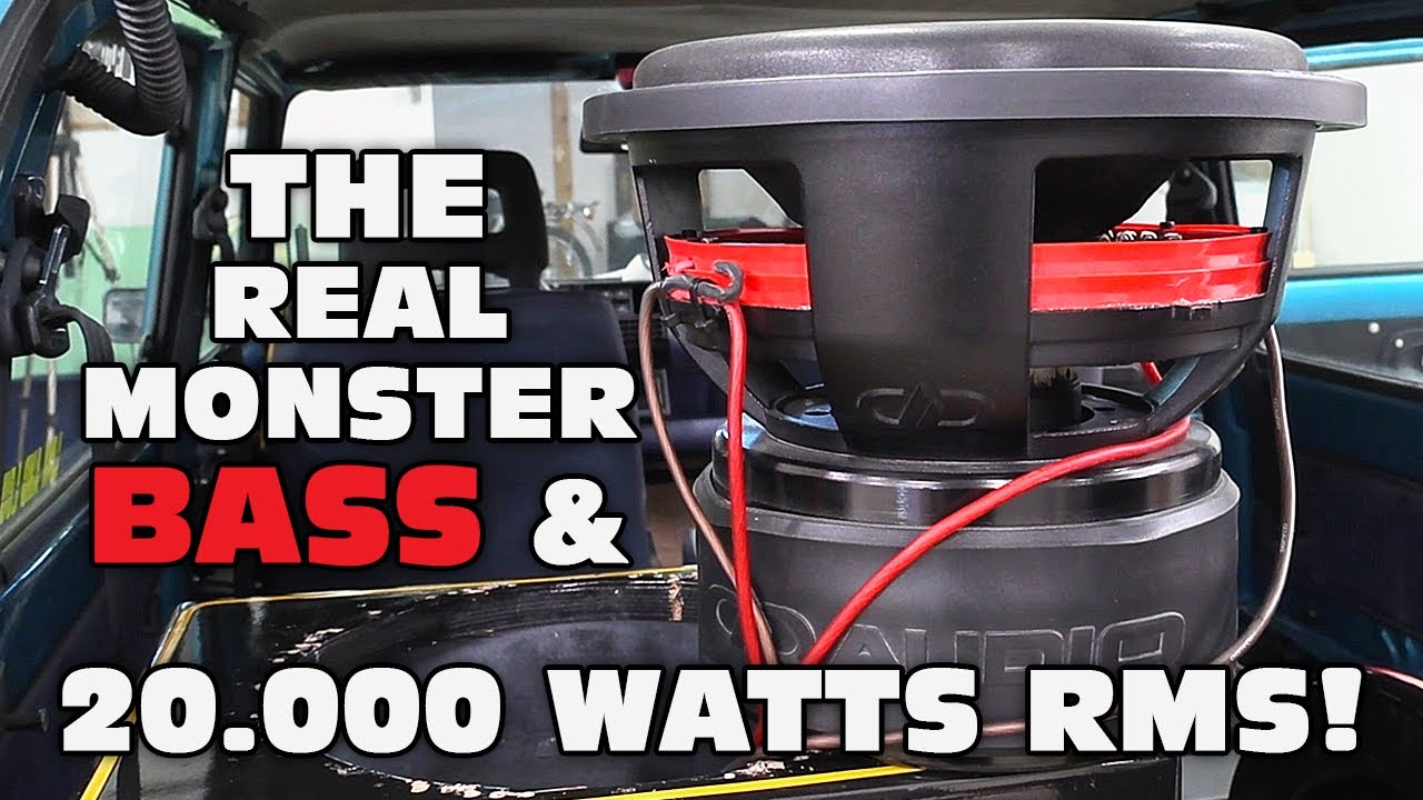 ULTIMATE SUBWOOFER TEST | 1x12” + 20kW RMS | DD Audio Redline 812d D2 | This BASS is The BEAST!!