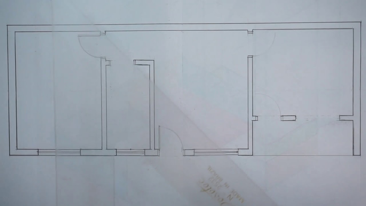 Como desenhar uma planta baixa - Como desenhar portas e janelas - PARTE 2