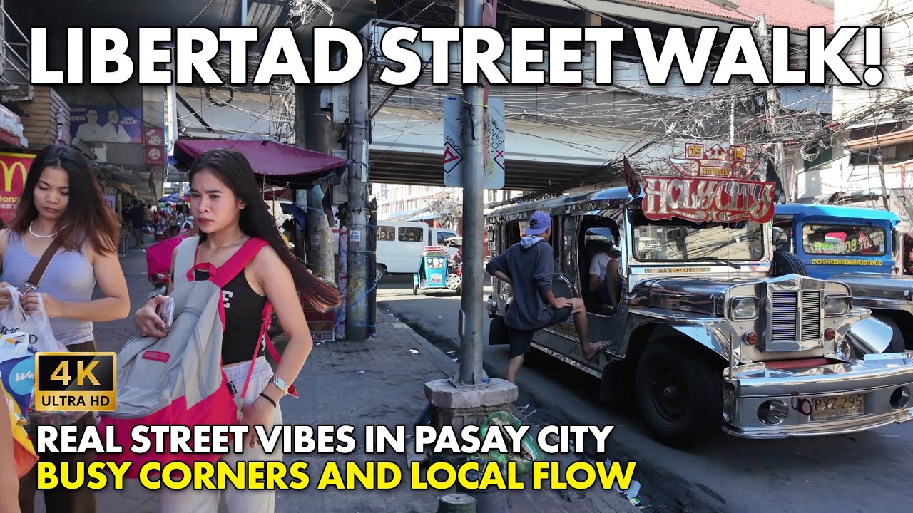 LIBERTAD STREET Pasay City, Philippines Walking Tour | Now Antonio S. Arnaiz Avenue [4K]