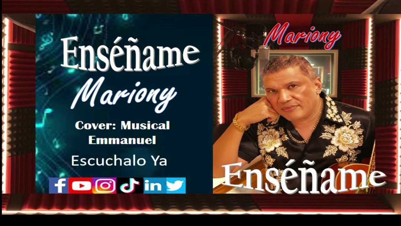 Emmanuel Enseñame cover Mariony Bachata y Sentimiento.
