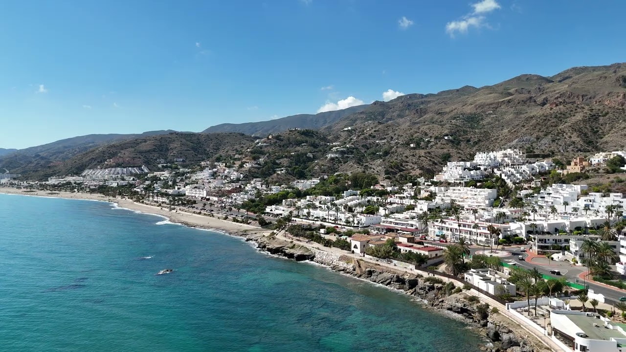 Mojacar Playa - drone take 1