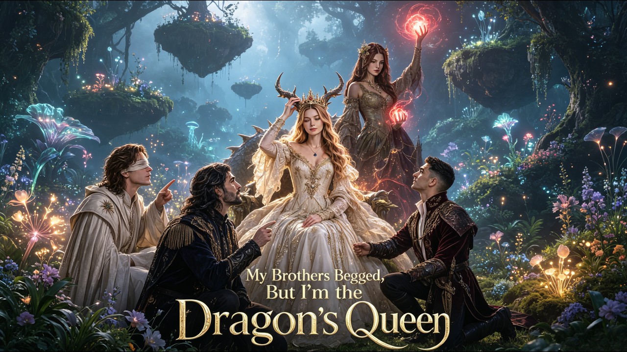 【My Brothers Begged, But I'm the Dragon's Queen】🎬#reelshort #drama #movie #englishdrama