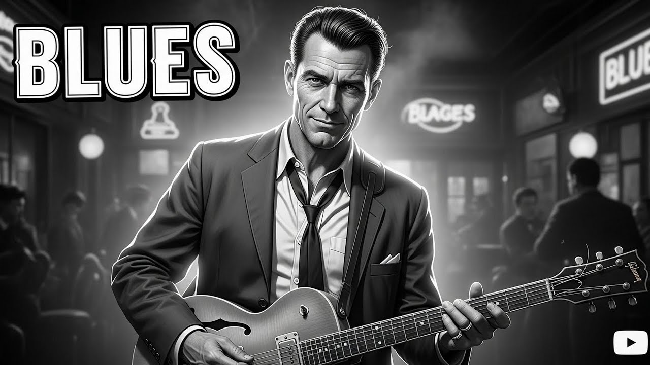 Soulful Midnight Fire Blues Guitar Inspired by Masters — B.B. King, Albert King, Freddie King