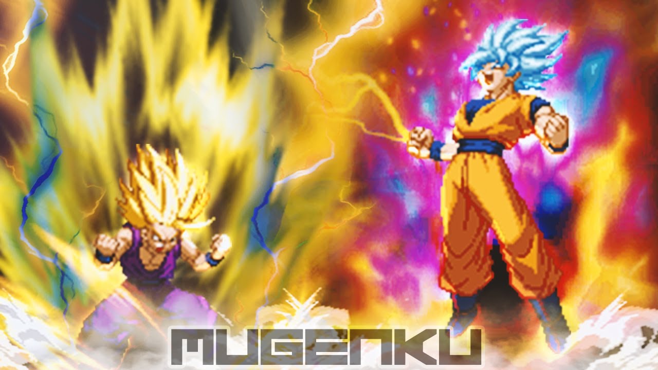 Teen Gohan meets Super Saiyan Blue Son Goku! (Part 2) Dragon Ball Super vs MUGEN