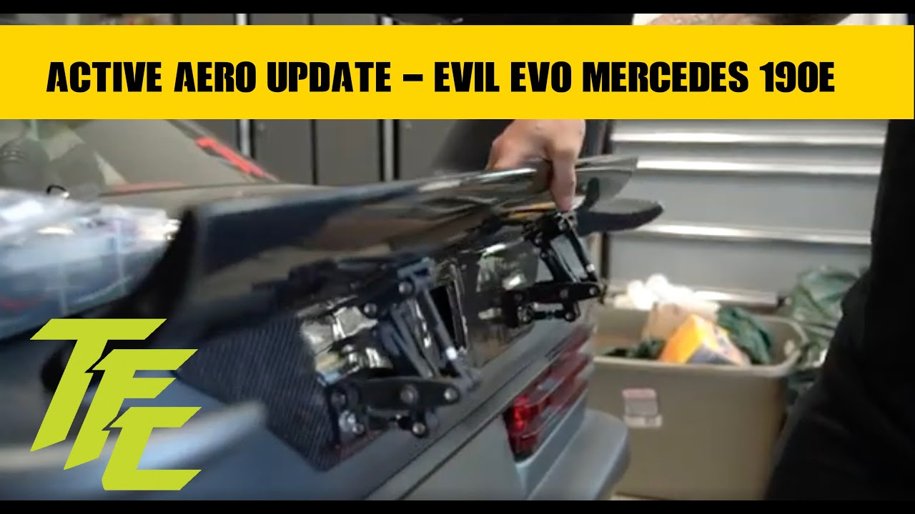 Mercedes 190Evil Evo - Active Aero