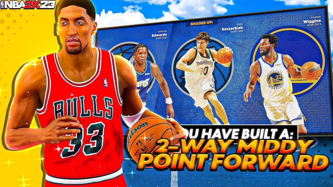 BEST 2-WAY MIDDY POINT FORWARD BUILD ON NBA 2K23 OLD & NEW GEN! VOL. 33