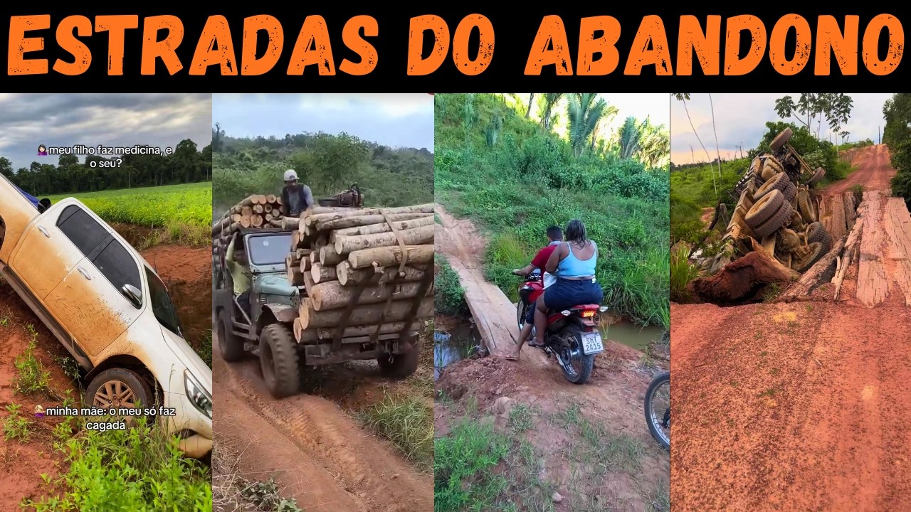 CAMINHOS do INTERIOR: o homem do campo grudado no barro das estradas da roça