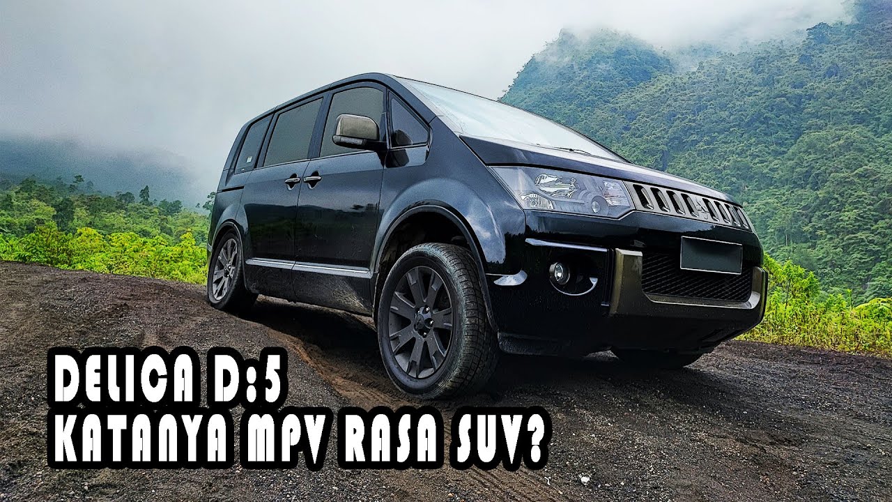 Kita TEST MPV RASA SUV MITSUBISHI DELICA D:5 CVT KE PUNCAK PASIR DATAR GALUNGGUNG Part 1