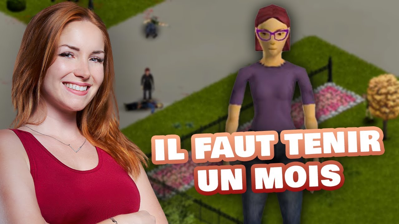 Objectif : 1 MOIS de SURVIE | Project Zomboid