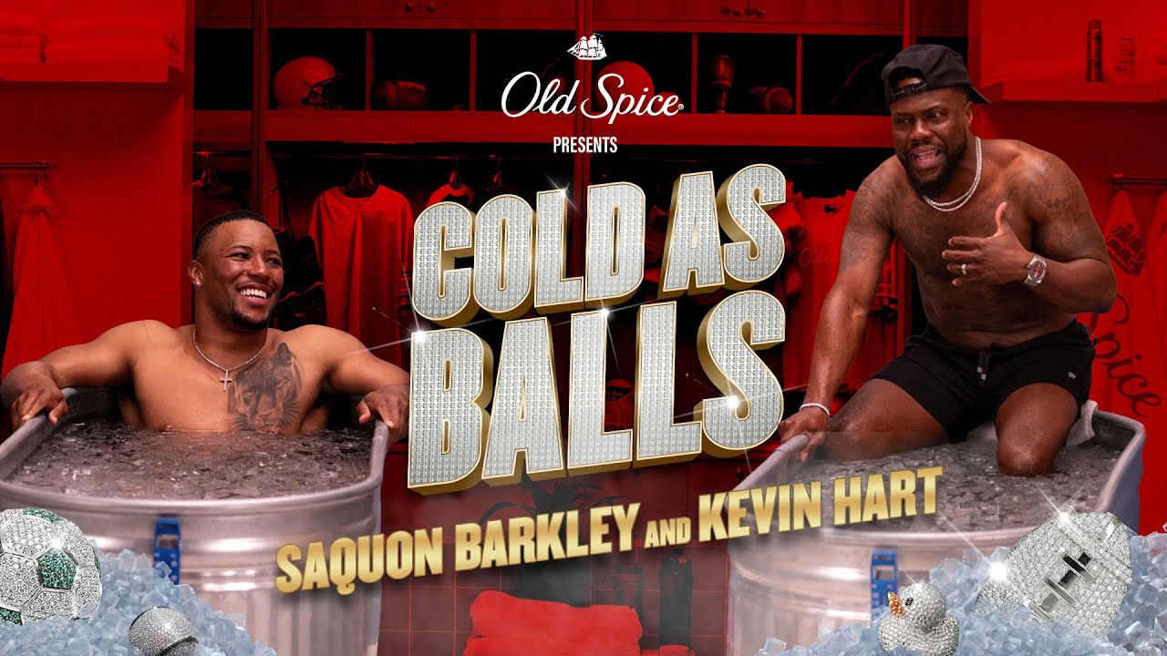 Kevin Hart Finally Gets Saquon Barkley In The Cold Tubs | Cold As Balls