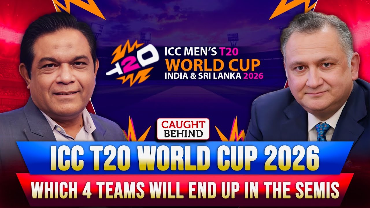 ICC T20 World Cup 2026 | Which 4 Teams Will End Up In The Semis | Caught Behind