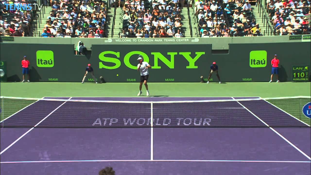 Tennis Hot Shots: Top 5 Moments From Miami