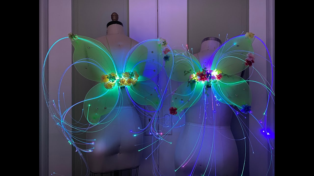 Make Light-Up Fiberoptic Fairy Wings