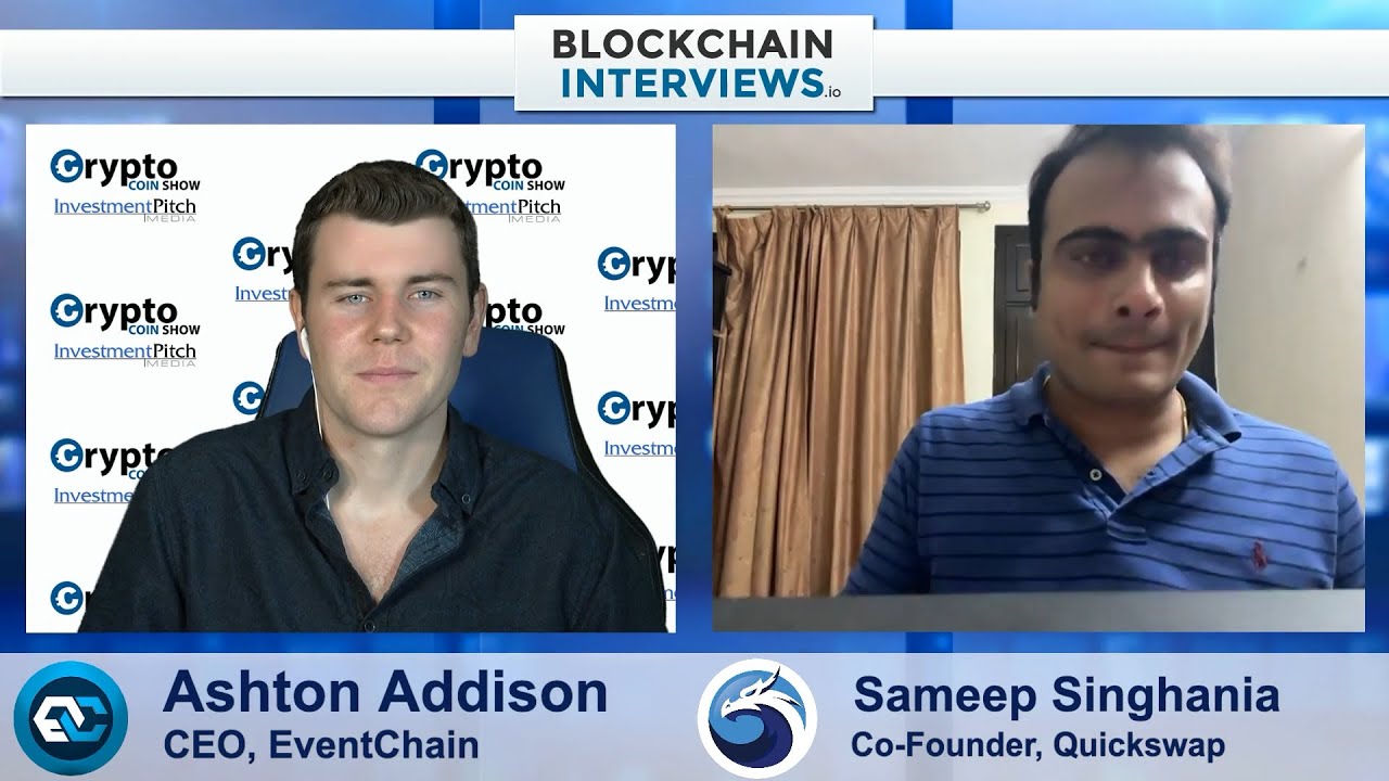 Sameep Singhania, the Co-Founder of Quickswap | Blockchain Interviews