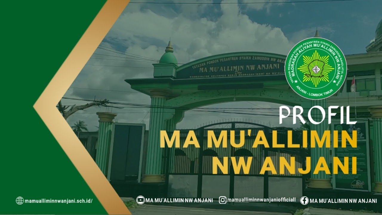 PROFIL MADRASAH ALIYAH MU'ALLIMIN NW ANJANI