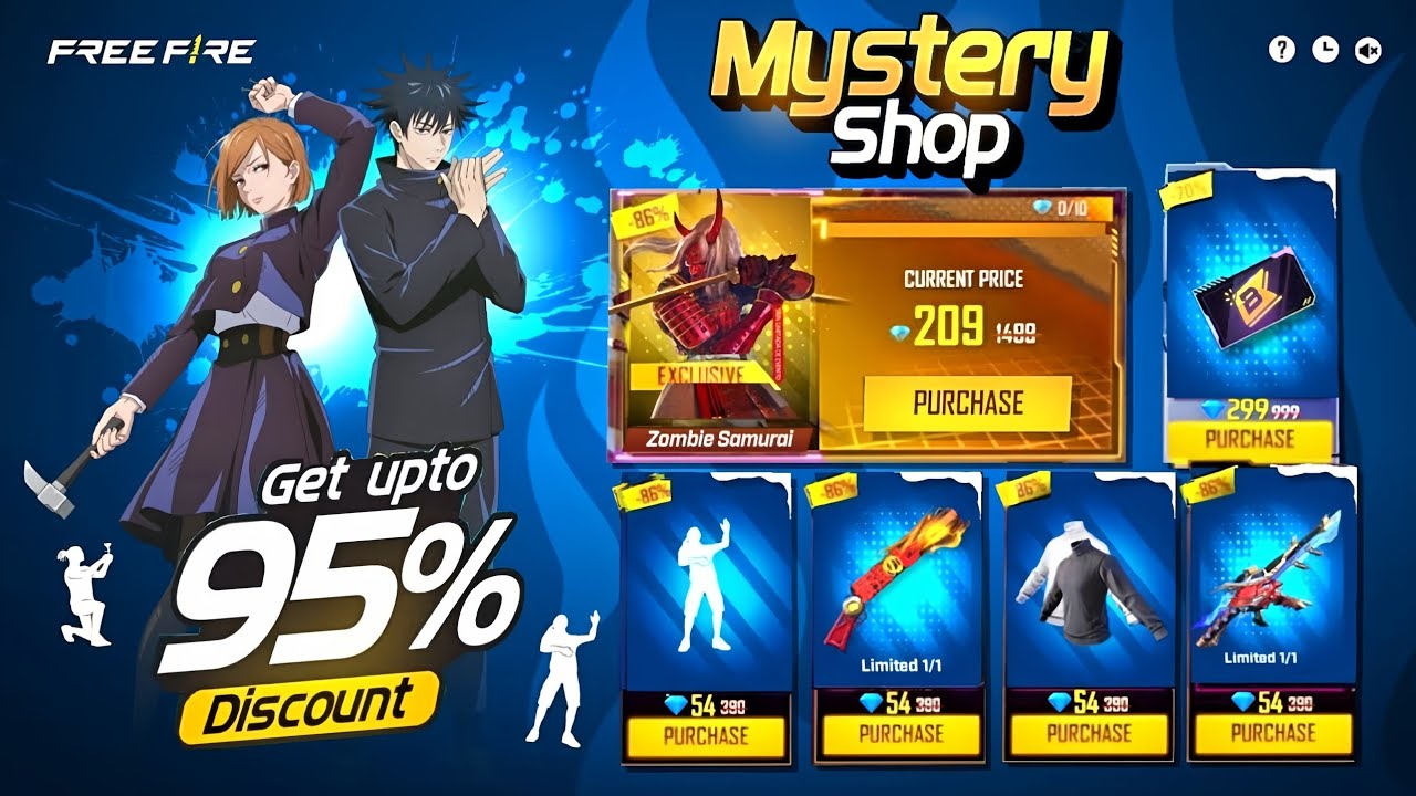 😍Mystery Shop Event Free fire ✅ In telugu | Next Evo Bundle 🤯 | Free Rewards🤫 | Next Discount Event