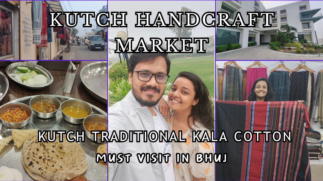 Day 2 - Ahmedabad To Bhuj Road Trip | Bhujodi handloom Village, Kutch | Kala Cotton | Gujrati Food