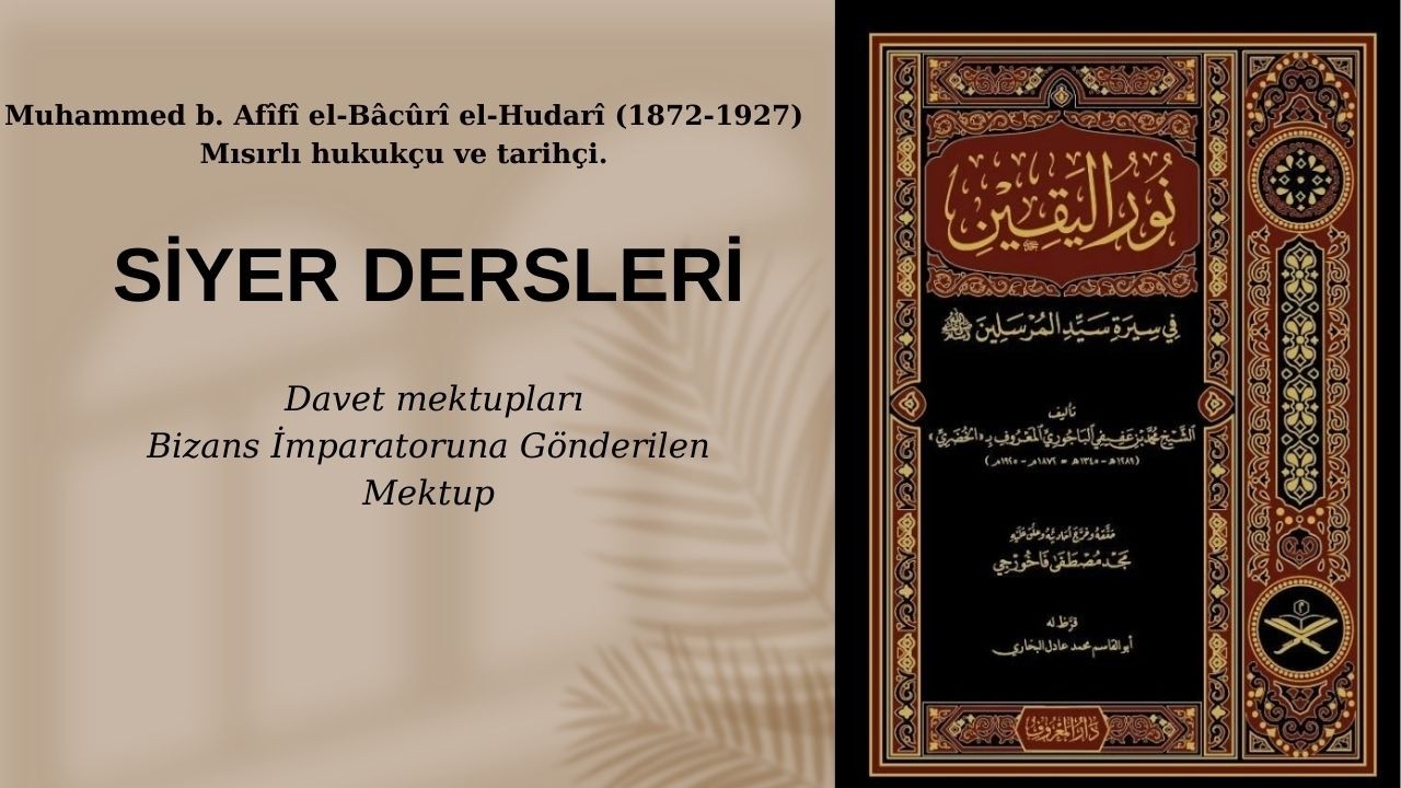 Siyer dersleri (Nuru'l Yakin) 76.ders
