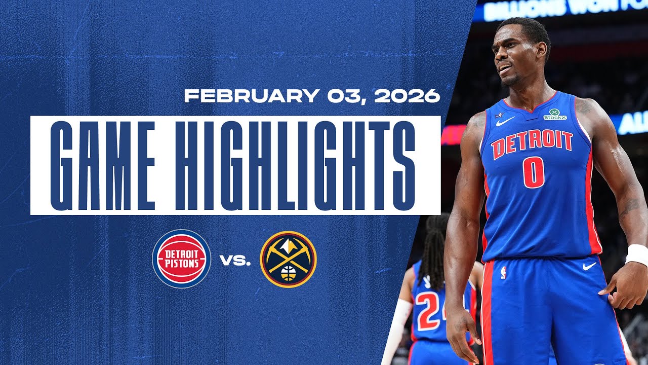 Detroit Pistons Beat Denver Nuggets | Game Highlights | 02.02.26
