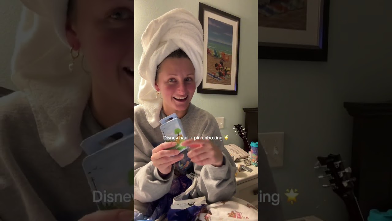 another disney haul & mystery pin unboxing!!! Parks #pinunboxing #disneyhaul