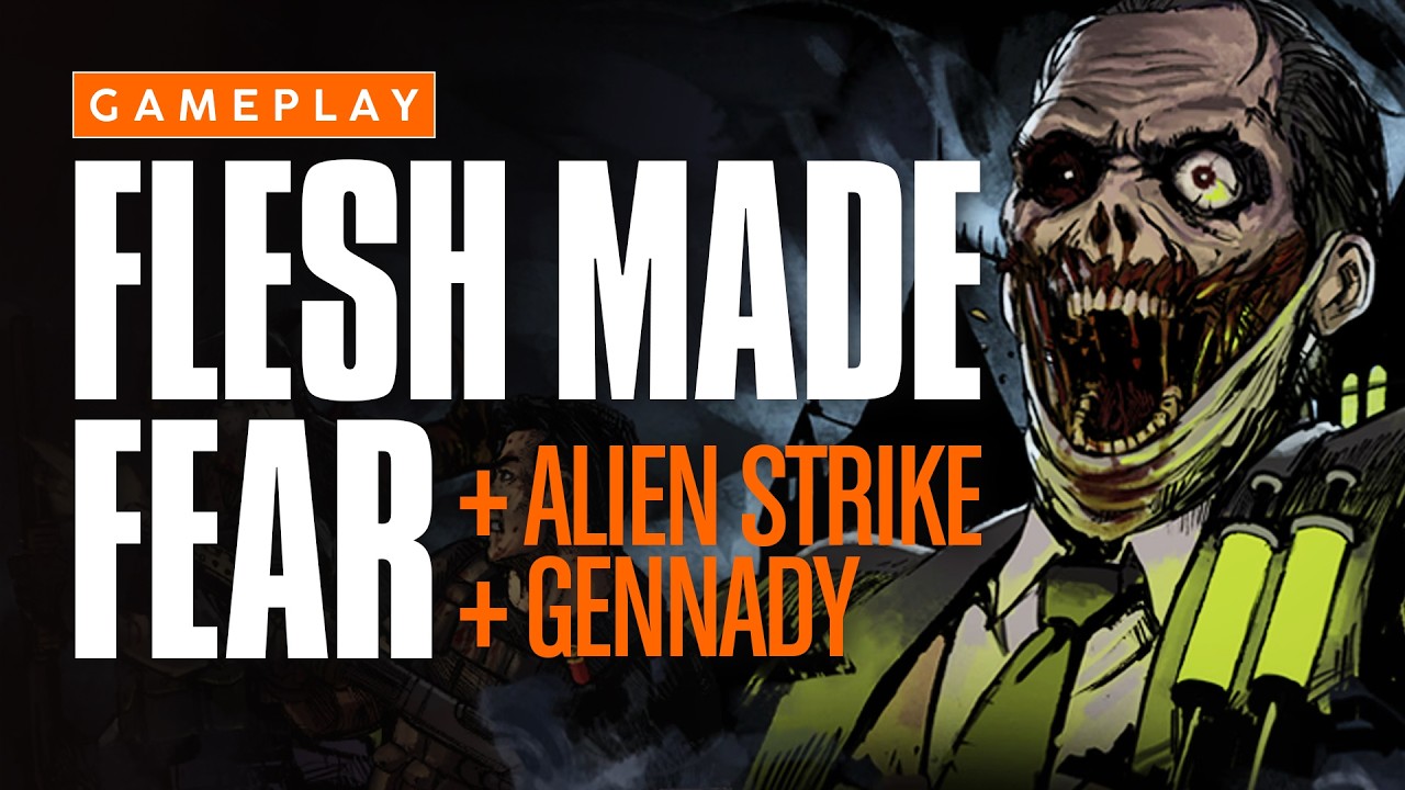 EL SURVIVAL HORROR LOW-POLY QUE ME VOLVI&Oacute; LOCO &middot; FLESH MADE FEAR + Alien Strike + Gennady 🕹️ VNE2026