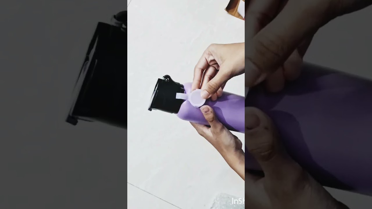 MILTON stainless steel purple 💜  waterbottle with sipper lid 690ml # bottle # unboxing # lifelikes