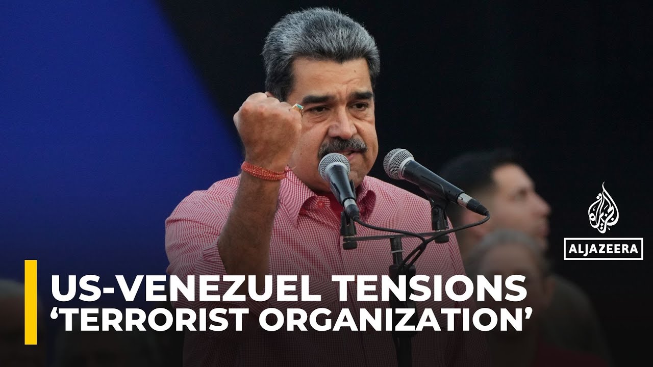 US adds Venezuelan &lsquo;cartel&rsquo; to 'terror' list as military threat rises