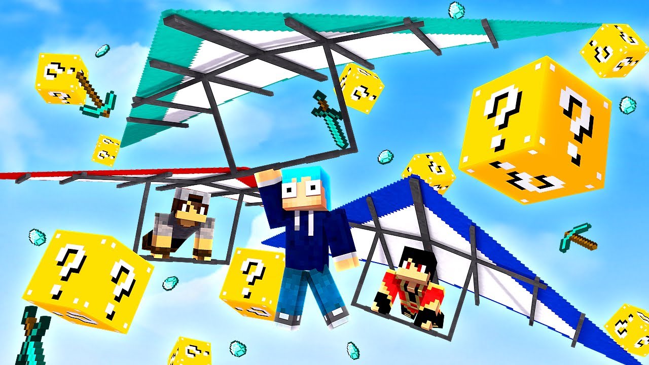 LUCKY BLOCK ASA DELTA COM MEUS AMIGOS YOUTUBERS!