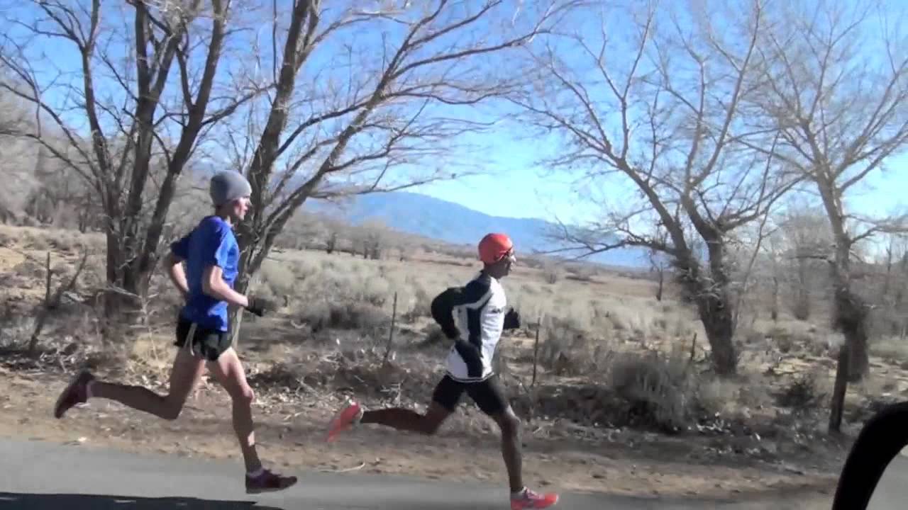 Meb Keflezighi Interval Session for 2012 Olympic Marathon Trials