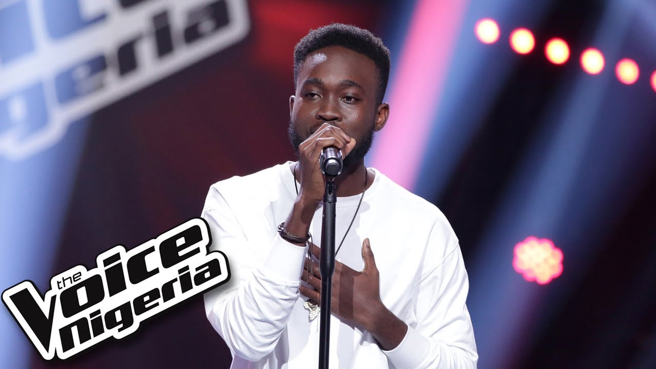 Chris Rio sings &ldquo;Love don&rsquo;t lie&rdquo; / Blind Auditions / The Voice Nigeria Season 2