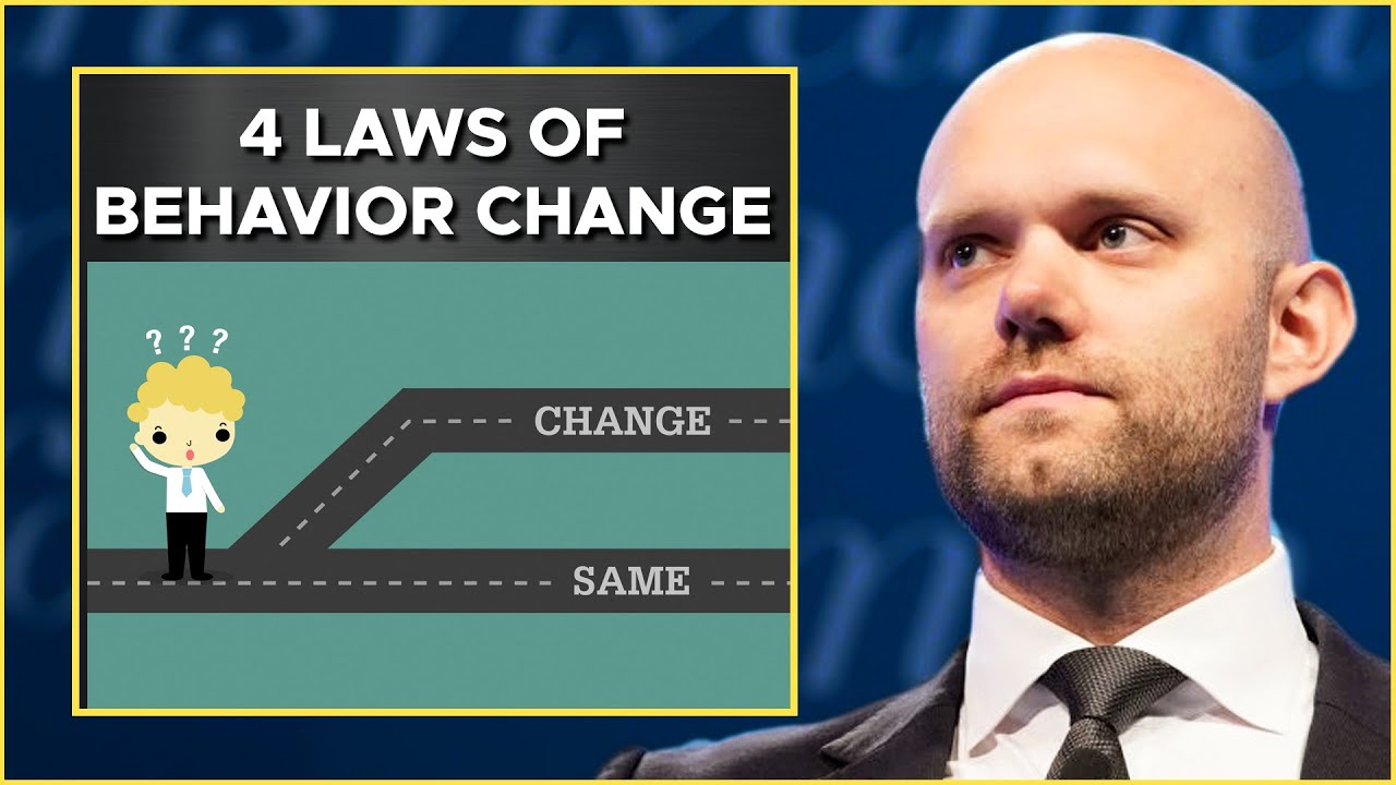 James Clear's 4 Laws Of BEHAVIOR CHANGE