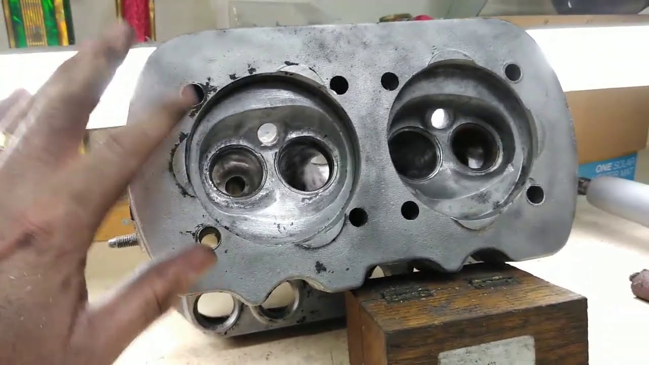 Porting cylinder heads