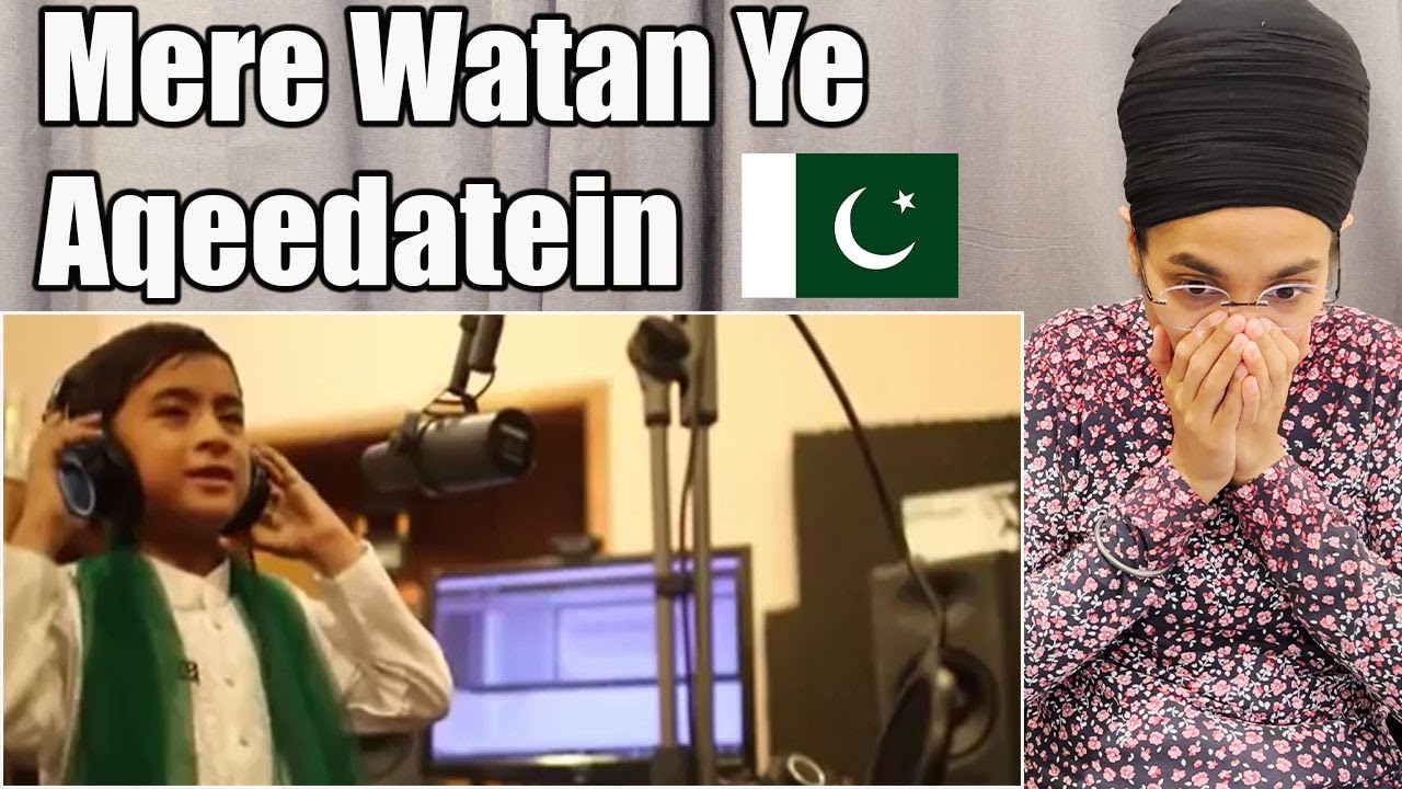 Indian React to MERE WATAN YE AQEEDATEN | PAKISTAN AIR FORCE SONG  | Elahi Reactions