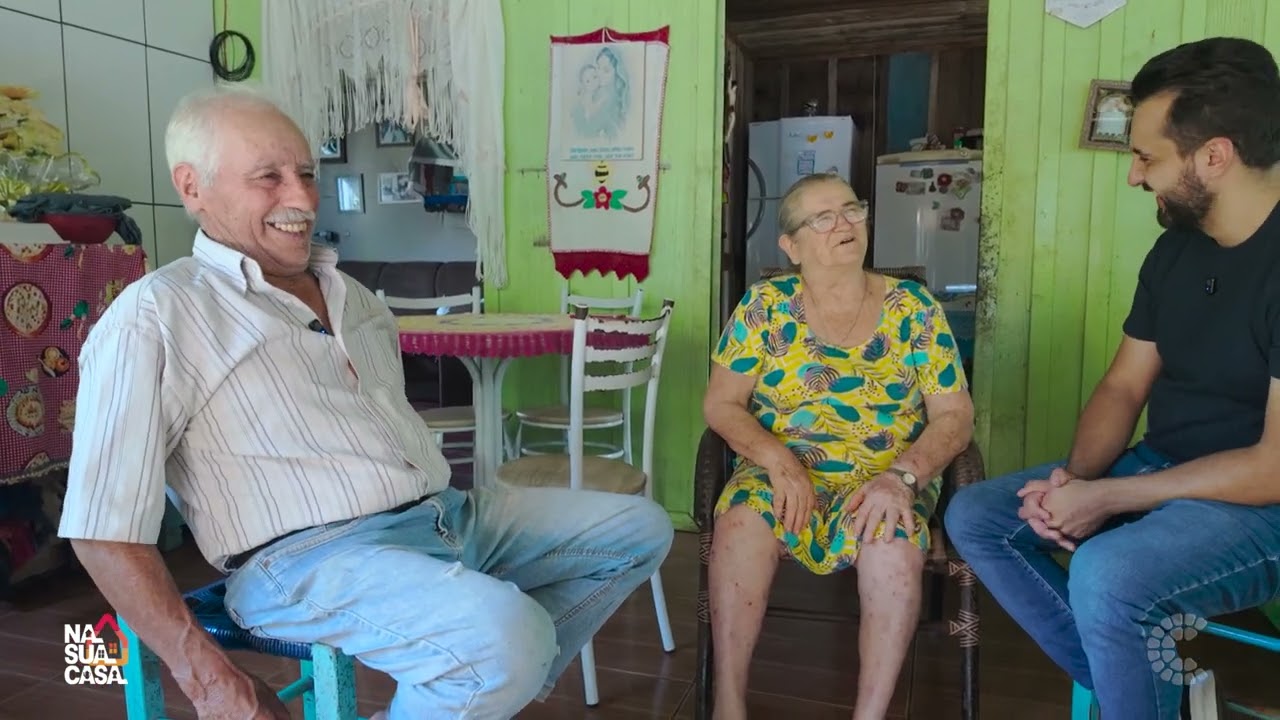 Na Sua Casa: Vamos conhecer a história do seu Genésio da comunidade de Santa Lúcia em Coronel Vivida